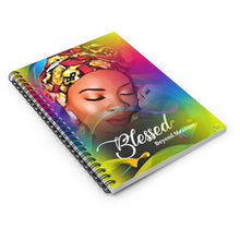 Load image into Gallery viewer, Blessed Beyond Measure Spiral Notebook