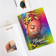 Load image into Gallery viewer, Blessed Beyond Measure Spiral Notebook