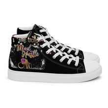 Load image into Gallery viewer, Mad Hustle High Top Canvas Shoe (no bling toe)