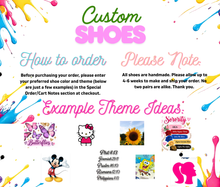 Load image into Gallery viewer, Happy Soles – Customized Bling Shoes
