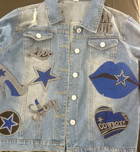 Load image into Gallery viewer, NFL Bling Patch Jacket
