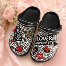 Load image into Gallery viewer, Happy Soles – Customized Bling Shoes
