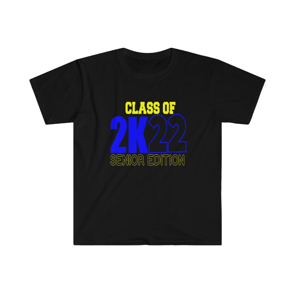 Senior Edition T-Shirt Blue Yellow